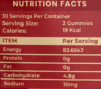 Nutrition Facts